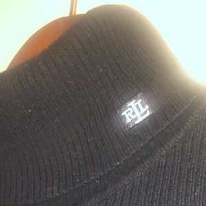 Lauren Ralph Lauren Ribbed Turtleneck Seeater